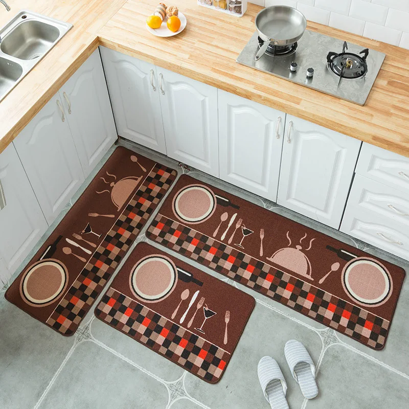 SunnyRain 2-Piece Kitchen Rug Set Area Rug for Kitchen Slip Resistant Bathroom Rugs
SunnyRain 2-Piece Kitchen Rug Set Area Rug for Kitchen Slip Resistant Bathroom Rugs