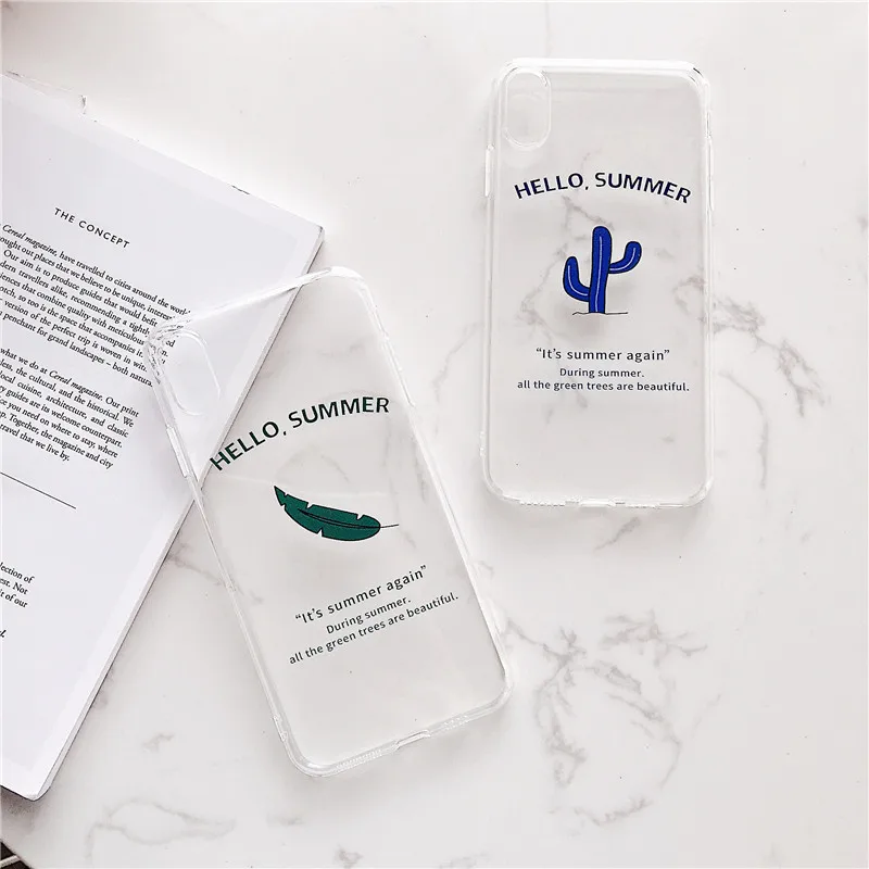 Transparent Coque for Iphone 8Plus Case Soft TPU Silicon Fresh Patterned Cases for Iphone Xr 6S 6 7 Plus Xs Max Case Cover
Transparent Coque for Iphone 8Plus Case Soft TPU Silicon Fresh Patterned Cases for Iphone Xr 6S 6 7 Plus Xs Max Case Cover