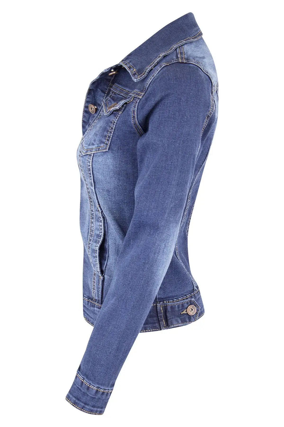 2021 Autumn Winter Jean Jacket Women Clothes Oversized Slim-Fit Jeans Stretch Denim Coat New Jackets for Women Solid Casual 2021 Autumn Winter Jean Jacket Women Clothes Oversized Slim-Fit Jeans Stretch Denim Coat New Jackets for Women Solid Casual