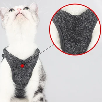 Small Cat and Dog Vest Harness with Reflective Strap Soft Mesh Adjustable Cat Walking Jacket for Kitten Cat Harness Escape Proof
Small Cat and Dog Vest Harness with Reflective Strap Soft Mesh Adjustable Cat Walking Jacket for Kitten Cat Harness Escape Proof