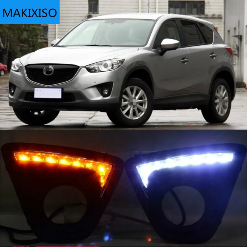 СВЕТОДИОДНЫЙ DRL Дневной светильник противотуманная фара автомобиля 12V для бега светильник s для Mazda CX5 CX-5 2012-2016
СВЕТОДИОДНЫЙ DRL Дневной светильник противотуманная фара автомобиля 12V для бега светильник s для Mazda CX5 CX-5 2012-2016