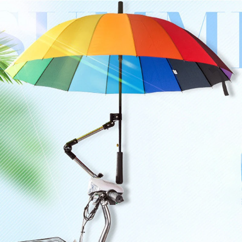 Description Picture 6 of itemAdjustable Mount Stand Baby Stroller Accessories Baby Stroller Umbrella Holder Multiused Wheelchair Parasol Shelf Bike Connector