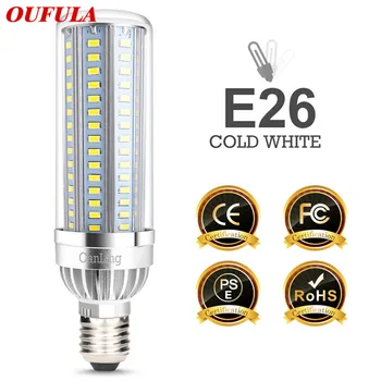 

DLMH LED Corn Lamp E26 E27 35W Aluminum Fan Radiator Luminescence Suitable For Shopping Mall Supermarket Factory Workshop