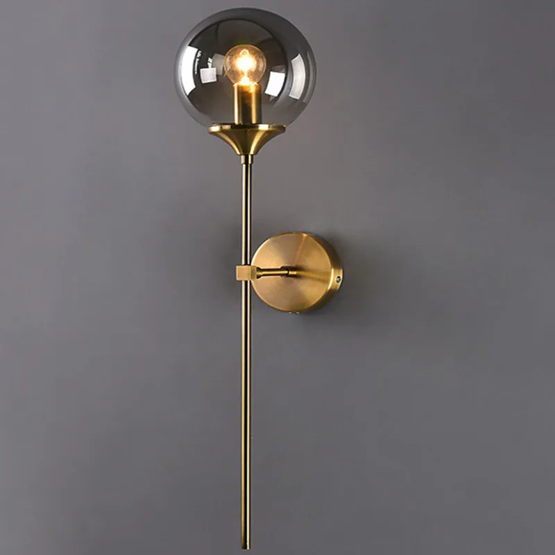 Modern Retro Glass Wall Lamp Gold Led Wall Light Fixtures For Home Decor Bedroom Bathroom Mirror Lights Indoor E14 Luminaire
Modern Retro Glass Wall Lamp Gold Led Wall Light Fixtures For Home Decor Bedroom Bathroom Mirror Lights Indoor E14 Luminaire