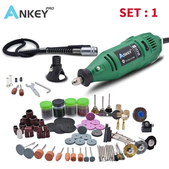 180W Electric Grinder Mini Tool Engraving Dremel Electric Tools Power Rotary Pen DIY Machine Grinder Tool Rotary Grinding Drill