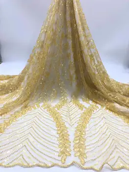 5 yards gold Luxury Handmade Beaded European Mesh Tulle Lace Fabrics For Wedding and Party Dressing African
5 yards gold Luxury Handmade Beaded European Mesh Tulle Lace Fabrics For Wedding and Party Dressing African