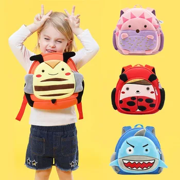 Adjustable Anti-Lost Bags Baby Plush Backpack Animal Cartoon Cute Plushback Children Bag Kindergarten Schoolbag Kids Backpack
Adjustable Anti-Lost Bags Baby Plush Backpack Animal Cartoon Cute Plushback Children Bag Kindergarten Schoolbag Kids Backpack