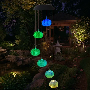 LED Solar Wind Chime Light Home Garden Chandelier Outdoor Decoration Solar Wind Chime New
LED Solar Wind Chime Light Home Garden Chandelier Outdoor Decoration Solar Wind Chime New