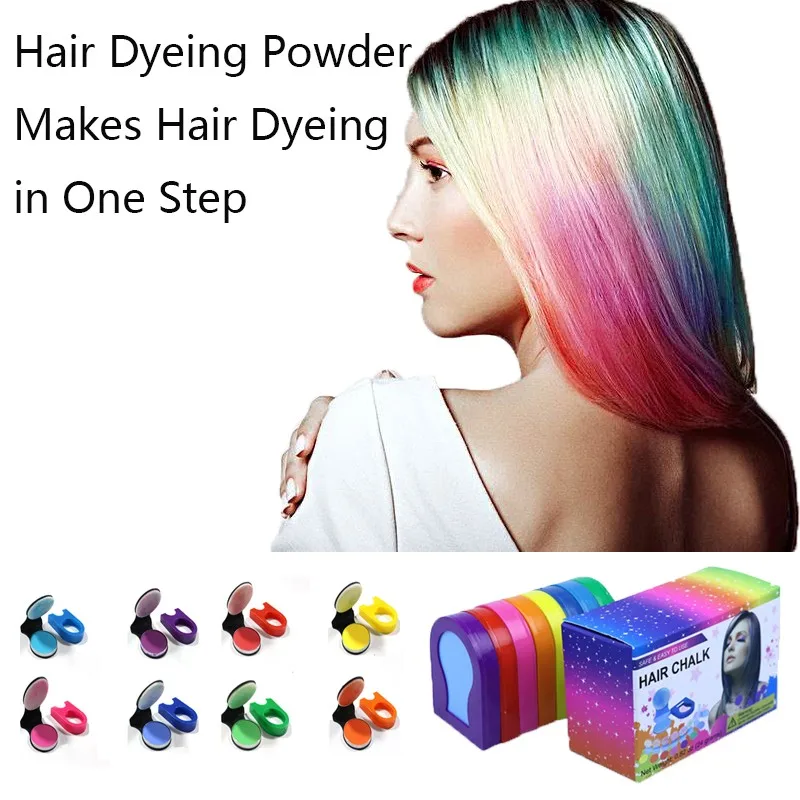 Fashion 8 Colors Mini Disposable Personal Use Hair Chalk Color Dye Kits Temporary party Cosplay Salon Hair Coloring TSLM2
Fashion 8 Colors Mini Disposable Personal Use Hair Chalk Color Dye Kits Temporary party Cosplay Salon Hair Coloring TSLM2