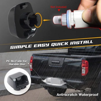 Car License Plate Light Cover Lens LED Tag Lamp Housing Compatible for Nissan Frontier Armada,Xterra, Suzuki Equator Pickup Truc
Car License Plate Light Cover Lens LED Tag Lamp Housing Compatible for Nissan Frontier Armada,Xterra, Suzuki Equator Pickup Truc