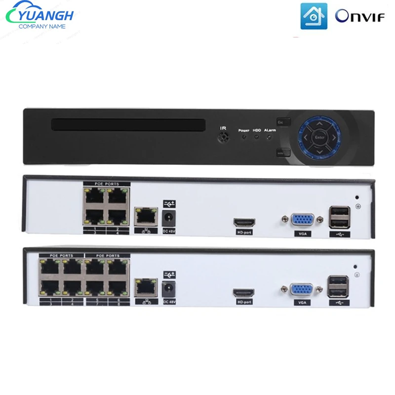 POE NVR 5MP 4CH 8CH H.265 Security IP Camera video Surveillance CCTV System P2P ONVIF IP Video Recorder
POE NVR 5MP 4CH 8CH H.265 Security IP Camera video Surveillance CCTV System P2P ONVIF IP Video Recorder