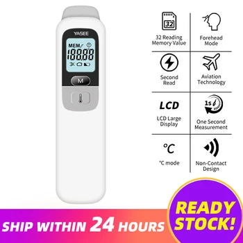 Non-contact Thermometer Baby Frontal Ear Electronic Thermometer Baby Mini Infrared Digital Thermometer Available Ear Forehead
Non-contact Thermometer Baby Frontal Ear Electronic Thermometer Baby Mini Infrared Digital Thermometer Available Ear Forehead