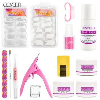 COSCELIA Nail Manicure Kit Acrylic Powder Acrylic Liquid Glitter Powder File Nail Tips For Nails Manicure Pedicure Nail Tools
COSCELIA Nail Manicure Kit Acrylic Powder Acrylic Liquid Glitter Powder File Nail Tips For Nails Manicure Pedicure Nail Tools