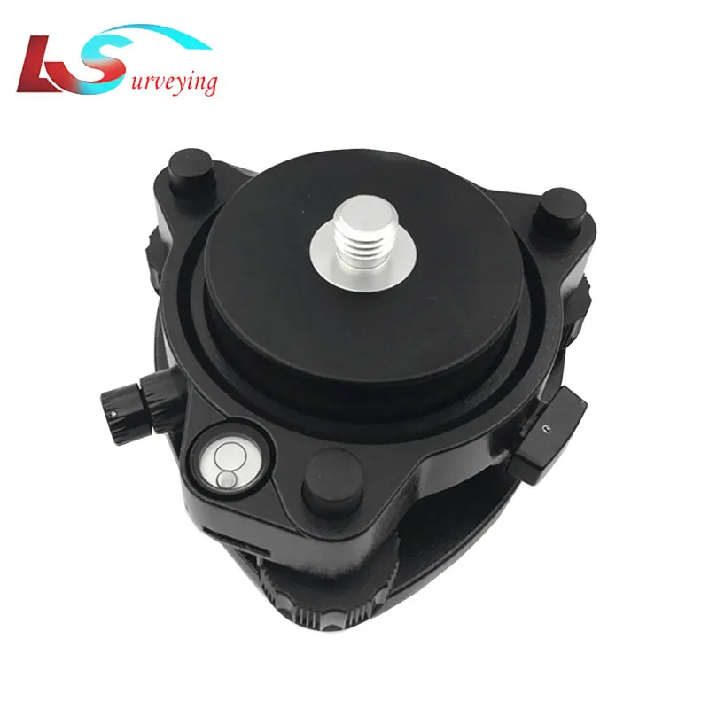 Black Three-jaw Tribrach For leica GPS total station prism With Optical Plummet & T4 Fixed Adapter holder 5/8"11 Mount
Black Three-jaw Tribrach For leica GPS total station prism With Optical Plummet & T4 Fixed Adapter holder 5/8"11 Mount