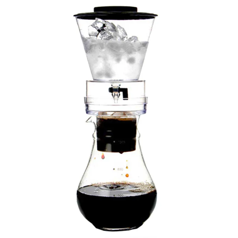 450ML High-temperature Resistant Glass Coffee Maker Espresso Coffeemaker Filter Pot Coffee Cold Iced Drip Brew Coffee Pot
450ML High-temperature Resistant Glass Coffee Maker Espresso Coffeemaker Filter Pot Coffee Cold Iced Drip Brew Coffee Pot