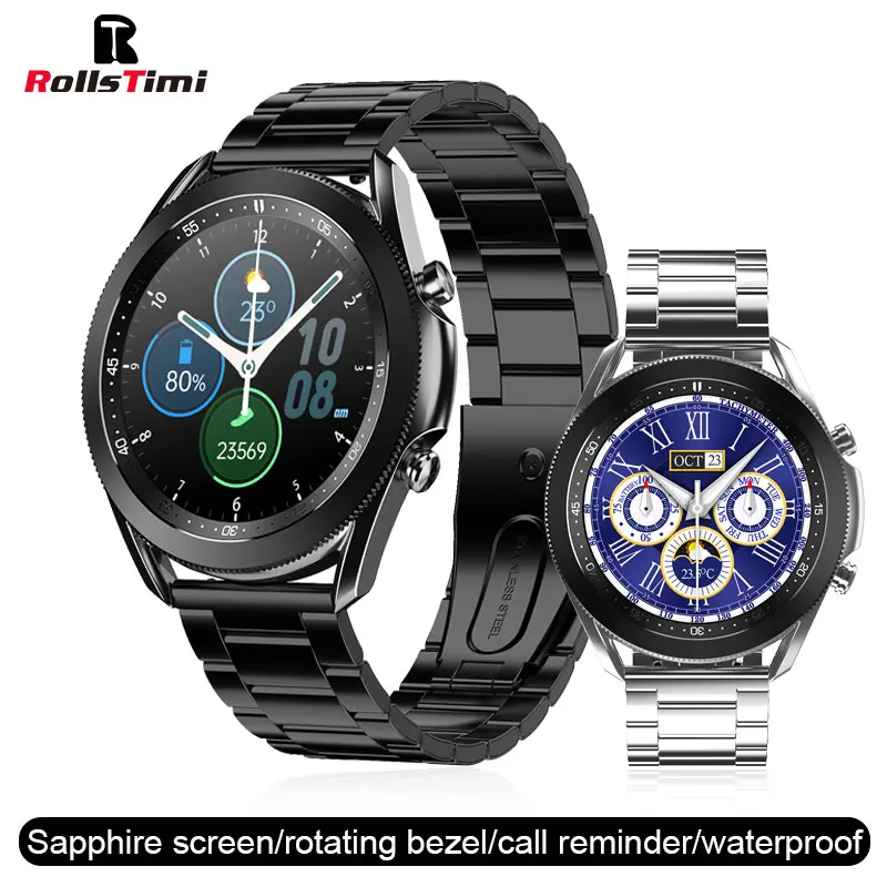 Rollstimi Fitness Smart Watch Men Lady Sports SmartWatch Pedometer Round Touch Screen Bluetooth wristband for IOS And Android
Rollstimi Fitness Smart Watch Men Lady Sports SmartWatch Pedometer Round Touch Screen Bluetooth wristband for IOS And Android