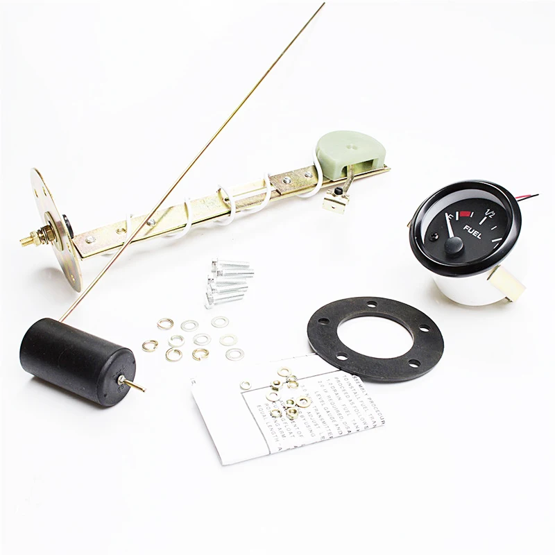 2" 52mm Universal Car Fuel Level Gauge Meter Fuel Float Sensor E-1/2-F Pointer White LED Light DC12V For Boat Car Motorcycle
2" 52mm Universal Car Fuel Level Gauge Meter Fuel Float Sensor E-1/2-F Pointer White LED Light DC12V For Boat Car Motorcycle