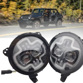 YAIT 9Inch LED Headlamps with Halo Ring For Jeep Wrangler JL 2018-2019 9" LED DRL Halo Headlights For Jeep Wrangler JL 2018-2019
YAIT 9Inch LED Headlamps with Halo Ring For Jeep Wrangler JL 2018-2019 9" LED DRL Halo Headlights For Jeep Wrangler JL 2018-2019