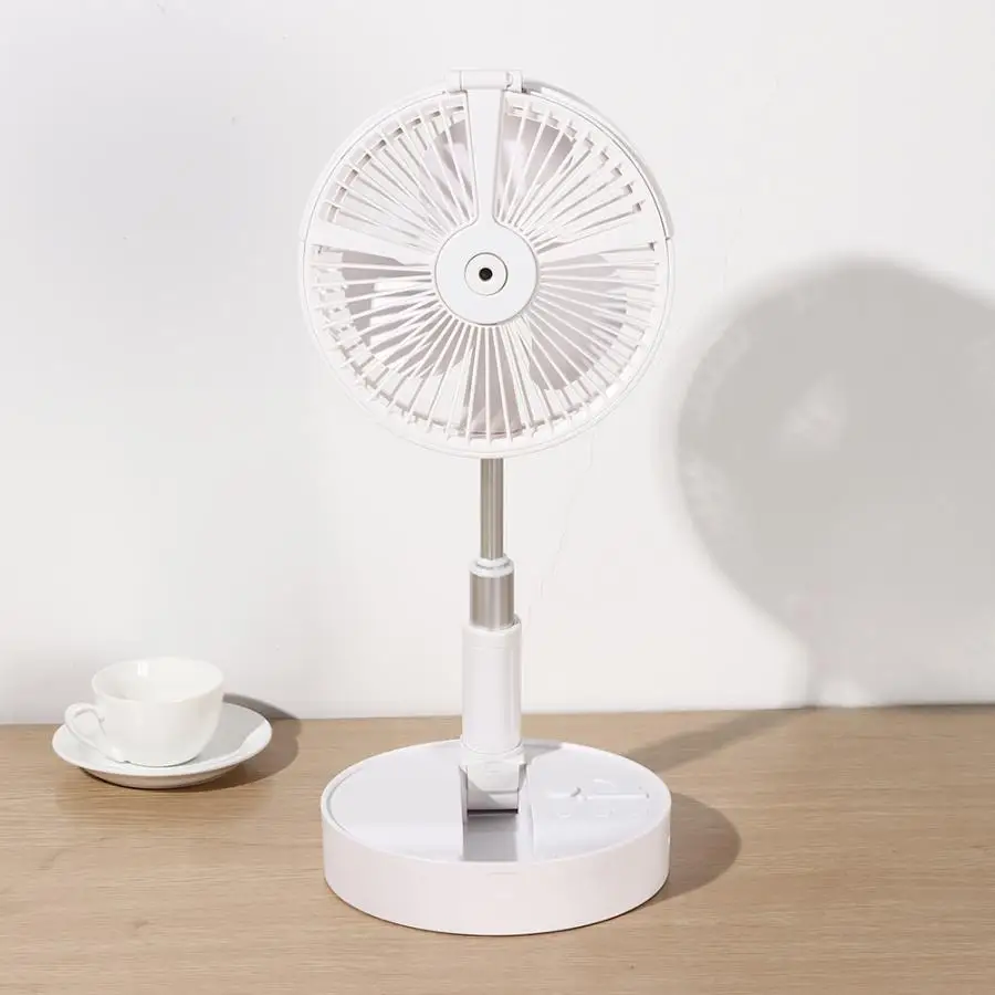 Portable Water Spray Mist Fan Telescopic Desktop Fan Folding Atomizing Hydrating Fan USB Charging with LED Light for Home Office
Portable Water Spray Mist Fan Telescopic Desktop Fan Folding Atomizing Hydrating Fan USB Charging with LED Light for Home Office