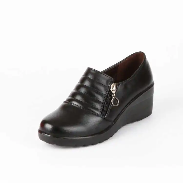 WOMEN'S Shoes Autumn And Winter Low Top Semi-high Heeled Mom Shoes Soft Bottom Is Comfortable Middle-aged Women's Slanted Heel L
WOMEN'S Shoes Autumn And Winter Low Top Semi-high Heeled Mom Shoes Soft Bottom Is Comfortable Middle-aged Women's Slanted Heel L