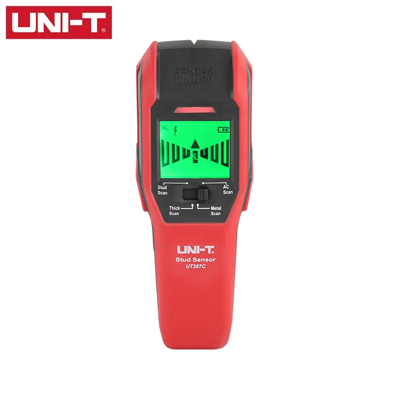 UNI-T Wall Scanner UT387C Metal Detector AC Voltage Live Wire Wood Stud Finder Copper LCD HD Display Buzzer Calibration
UNI-T Wall Scanner UT387C Metal Detector AC Voltage Live Wire Wood Stud Finder Copper LCD HD Display Buzzer Calibration