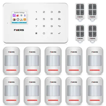 Fuers Wireless App Control GSM Alarm System Home Security Alarm 99 Wireless Zone TFT Color Display Built-In Siren GSM Alarm
Fuers Wireless App Control GSM Alarm System Home Security Alarm 99 Wireless Zone TFT Color Display Built-In Siren GSM Alarm