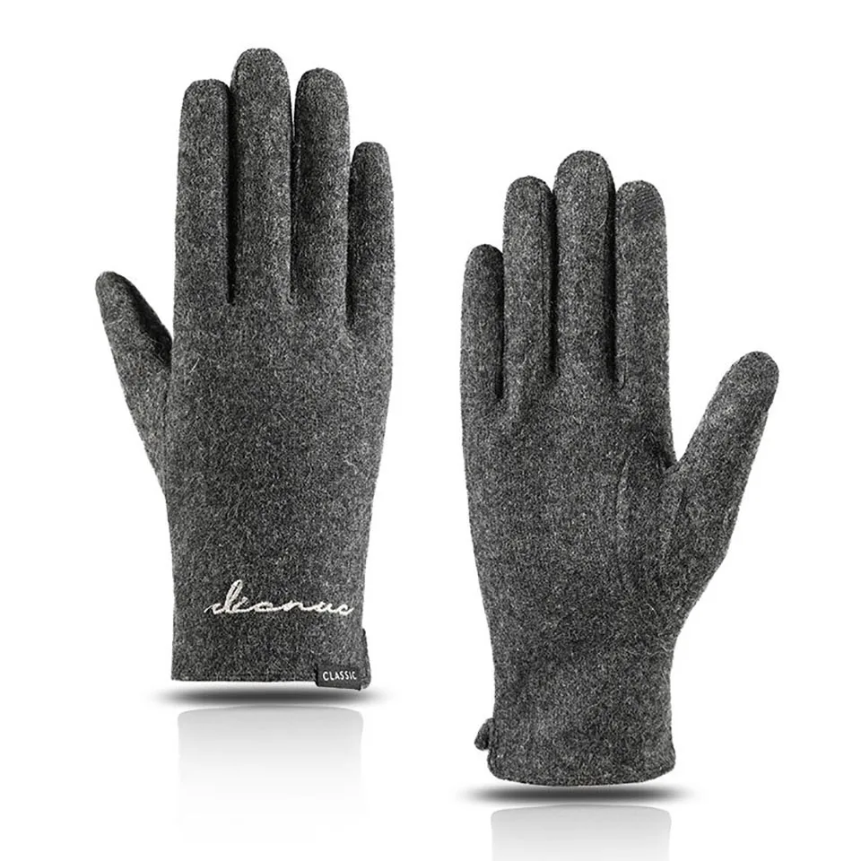 Winter Ladies Plus Velvet Warm Wool Gloves Non-Slip Windproof Lock Temperature Wrist Touch Screen Outdoor Sports Cycling Running
Winter Ladies Plus Velvet Warm Wool Gloves Non-Slip Windproof Lock Temperature Wrist Touch Screen Outdoor Sports Cycling Running