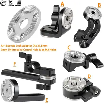 Rosette ARRI M6 Female Male Thread Adapter with 15mm Rod Clamp Mount Bracket for DSLR Camera Cage Rig Rail Handle Camera Gimbal
Rosette ARRI M6 Female Male Thread Adapter with 15mm Rod Clamp Mount Bracket for DSLR Camera Cage Rig Rail Handle Camera Gimbal