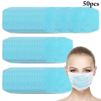 50pcs/set Disposable Mask Pads 3-Layer Anti-Dust Mask Filter Pad Mask Replacement Pads Mask Accessories For Outdoor
50pcs/set Disposable Mask Pads 3-Layer Anti-Dust Mask Filter Pad Mask Replacement Pads Mask Accessories For Outdoor