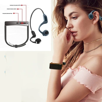 Headphone 5.0 Transmits HD Calls Steadily Bone Conduction Hearing Aids Bracelet with Bluetooth Bone Wireless Portable Sports
Headphone 5.0 Transmits HD Calls Steadily Bone Conduction Hearing Aids Bracelet with Bluetooth Bone Wireless Portable Sports