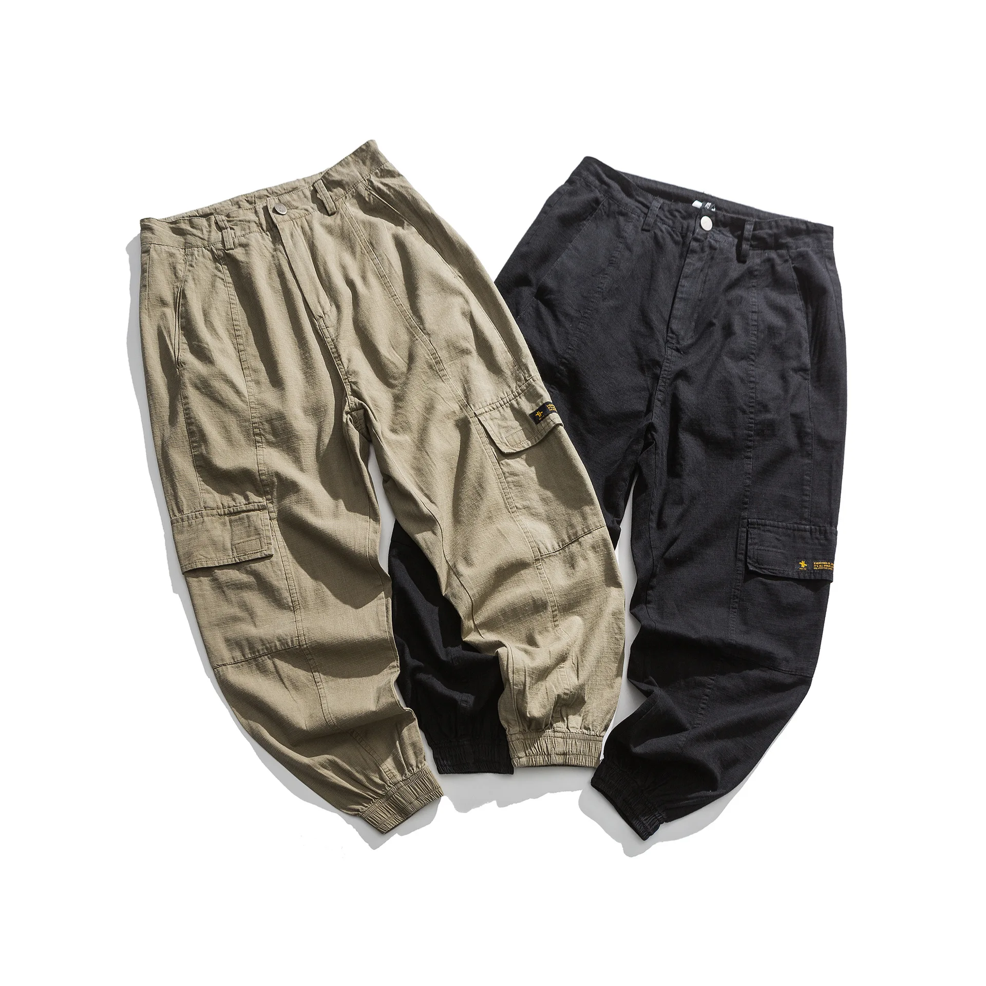Wu Airlines 2020 Solid Color Multi-pockets Bib Overall Men's Popular Brand Drawstring Ankle Banded Pants Loose Base-Straight-Leg
Wu Airlines 2020 Solid Color Multi-pockets Bib Overall Men's Popular Brand Drawstring Ankle Banded Pants Loose Base-Straight-Leg