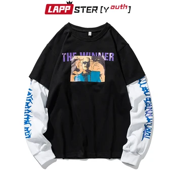 LAPPSTER-Youth Men Fake Two Pieces Streetwear Hoodies Sweatshirts 2020 Pullover Mens Japan Hip Hop Hoodies Oversized Sweatshirts
LAPPSTER-Youth Men Fake Two Pieces Streetwear Hoodies Sweatshirts 2020 Pullover Mens Japan Hip Hop Hoodies Oversized Sweatshirts