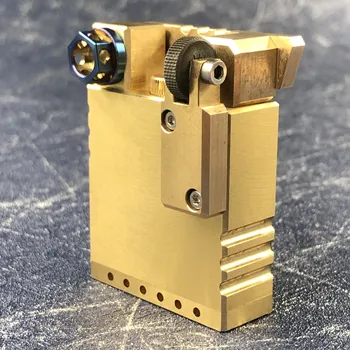WZH Handmade 180g brass pipe lifting arm WAR II kerosene lighter retro vintage collection
WZH Handmade 180g brass pipe lifting arm WAR II kerosene lighter retro vintage collection