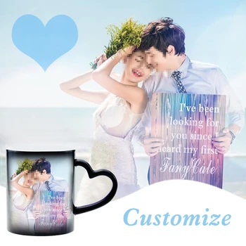Free Customize Photo Love Handle Ceramic Mug Magic Color Change Mug DIY Images Printing Custom Picture Gift Creative Coffee Mugs
Free Customize Photo Love Handle Ceramic Mug Magic Color Change Mug DIY Images Printing Custom Picture Gift Creative Coffee Mugs