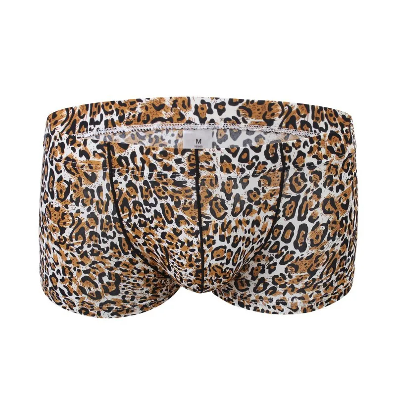 Men Leopard Printed Boxer Underwear New Breathable Soft Boxers Fashion Flower Smooth Ice Silk boxers
Men Leopard Printed Boxer Underwear New Breathable Soft Boxers Fashion Flower Smooth Ice Silk boxers