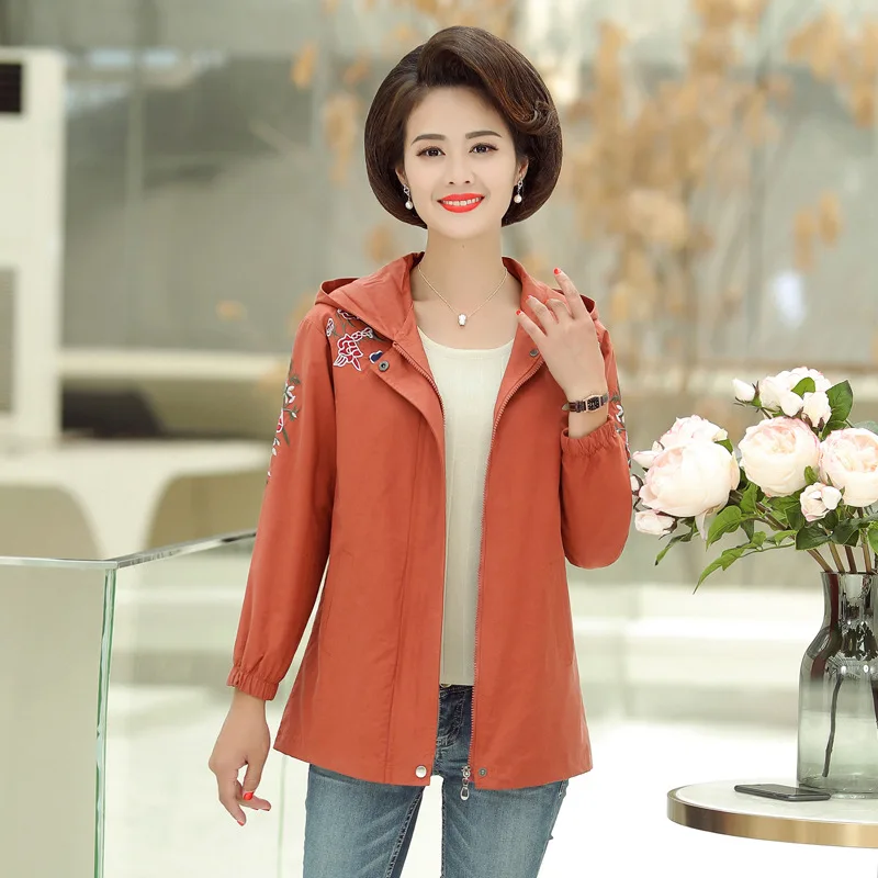 2019 Spring And Autumn New Style Middle-aged Women Dress Short Jacket Women's Short-height Trench Coat Middle Aged And Elderly P
2019 Spring And Autumn New Style Middle-aged Women Dress Short Jacket Women's Short-height Trench Coat Middle Aged And Elderly P
