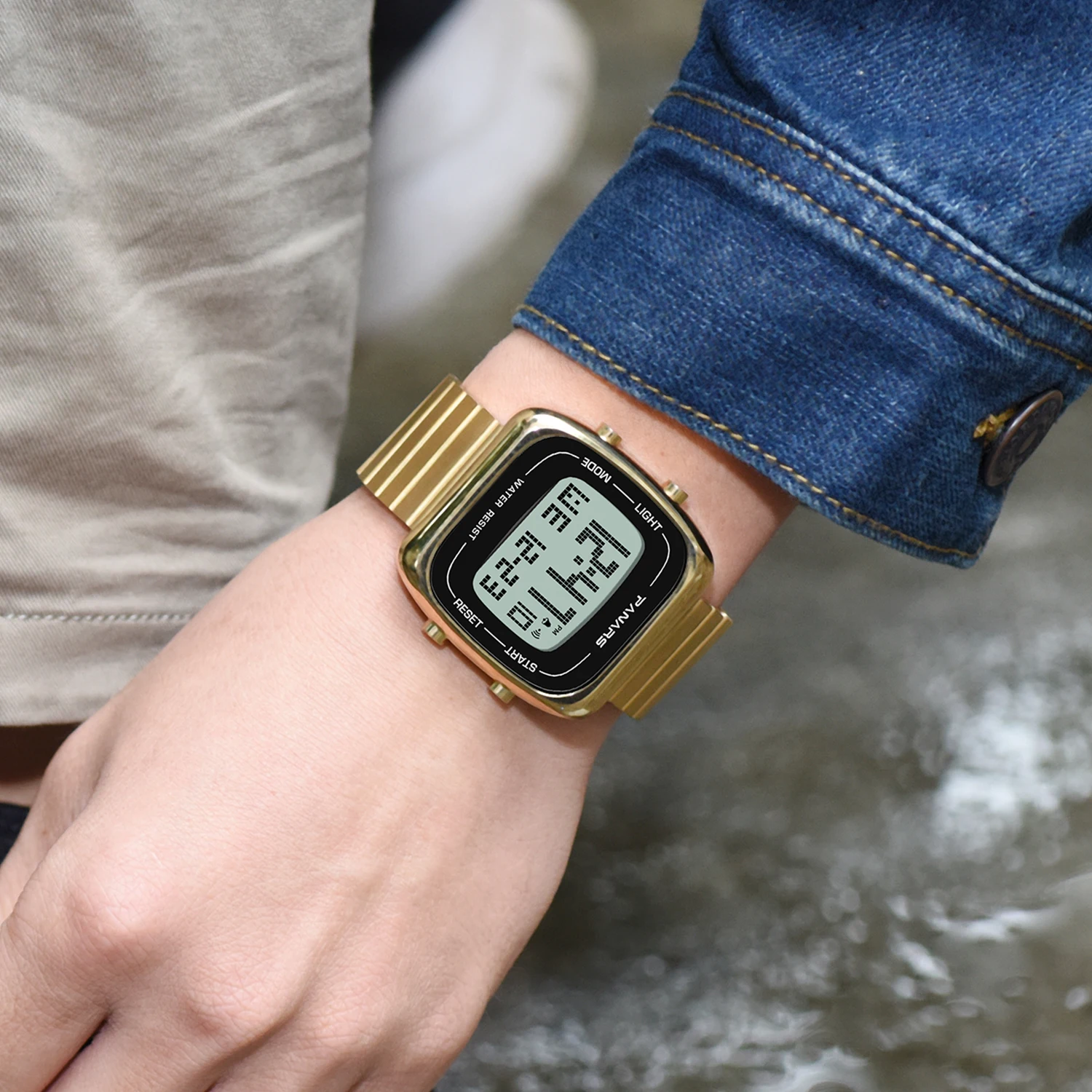 PANARS Business Men's Watches Luxury Top Brand Stainless Steel Band Waterproof Male Clock LED Digital Watch Relogio Masculino
PANARS Business Men's Watches Luxury Top Brand Stainless Steel Band Waterproof Male Clock LED Digital Watch Relogio Masculino