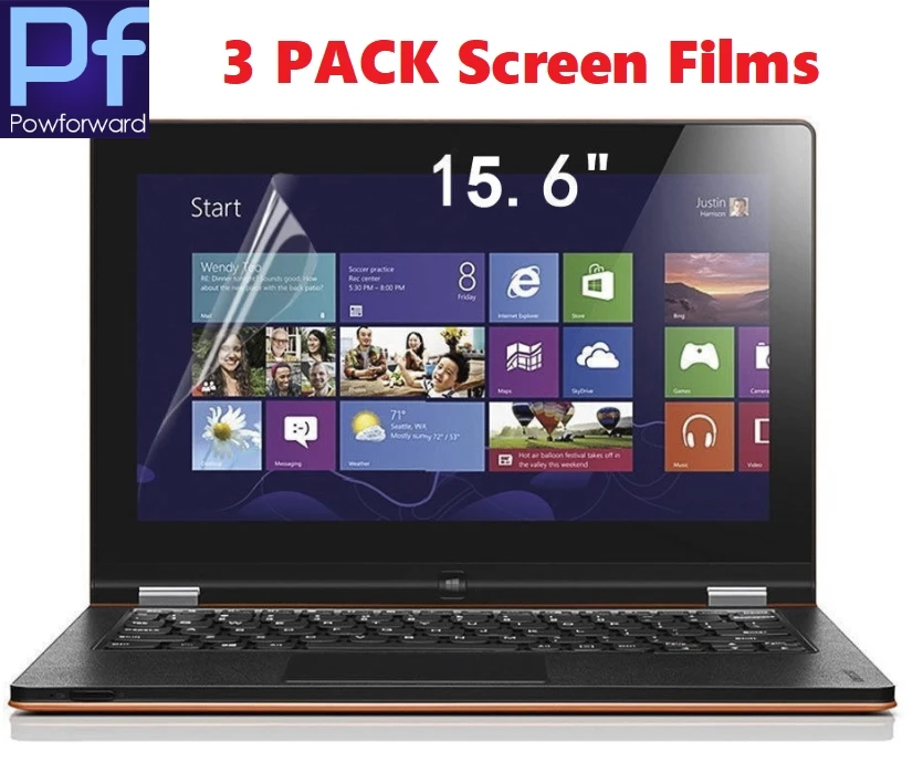 3PC Pack Clear/Matte Laptop Screen Protector for Lenovo ideapad 330 330C 330S 320 320S V330 520 (15") 15.6 inch
3PC Pack Clear/Matte Laptop Screen Protector for Lenovo ideapad 330 330C 330S 320 320S V330 520 (15") 15.6 inch
