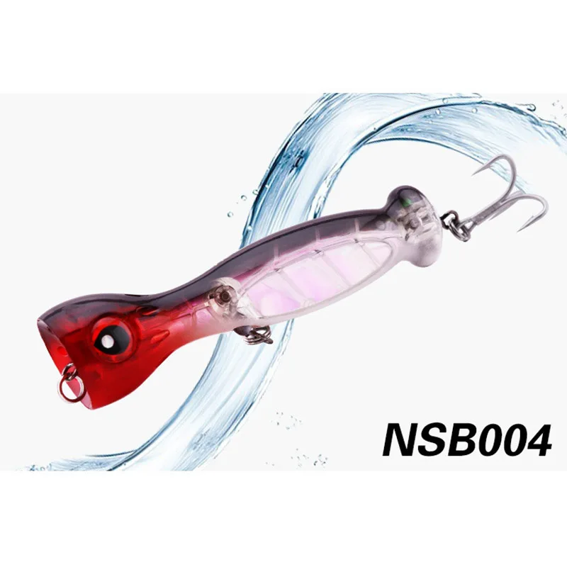 Plastic Artificial Popper Fish Top Water Saltwater Fishing Wobbling Lure Bait Tackle Fishing Gear Tools Supplies
Plastic Artificial Popper Fish Top Water Saltwater Fishing Wobbling Lure Bait Tackle Fishing Gear Tools Supplies