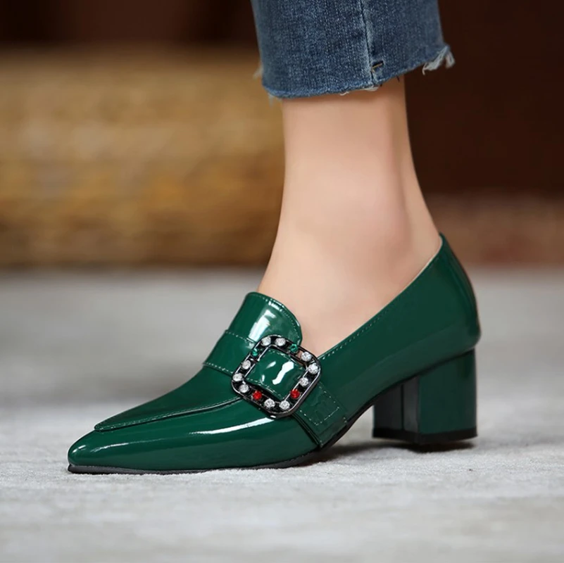 BLXQPYT Zapatos De Mujer 2021 модные удобные туфли с острым носком на толстом высоком каблуке с закрытым носком женские туфли-лодочки C2102
BLXQPYT Zapatos De Mujer 2021 модные удобные туфли с острым носком на толстом высоком каблуке с закрытым носком женские туфли-лодочки C2102