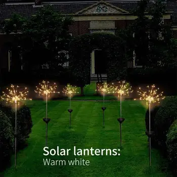 Solar Energy Firework String Light Solar Fairy Light Fairy Bouquet Dandelion Lights Festival Wedding Christmas Home Garden/Yard
Solar Energy Firework String Light Solar Fairy Light Fairy Bouquet Dandelion Lights Festival Wedding Christmas Home Garden/Yard