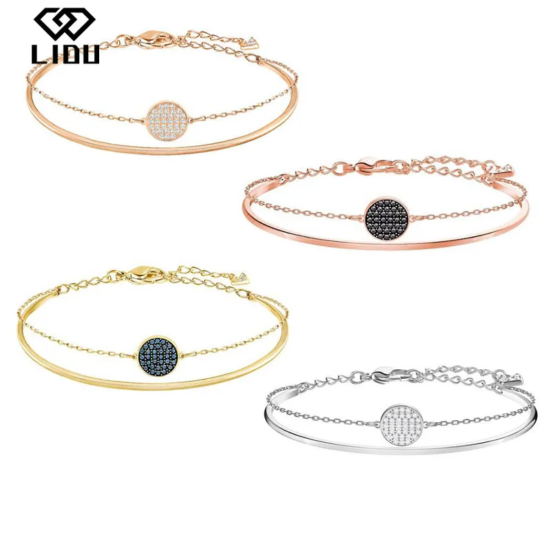 LIDU High Quality Exquisite Fashion Elegant Shiny Tennis Racket Four Color Temperament Simple Bracelet Bracelet For Friends Gift
LIDU High Quality Exquisite Fashion Elegant Shiny Tennis Racket Four Color Temperament Simple Bracelet Bracelet For Friends Gift
