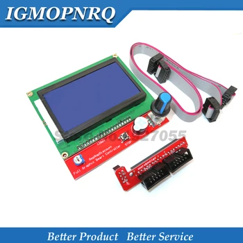 3D Printer Parts LCD 12864 LCD Control Panel 12864 lcd display for 3D Printer Controller RAMPS1.4
3D Printer Parts LCD 12864 LCD Control Panel 12864 lcd display for 3D Printer Controller RAMPS1.4
