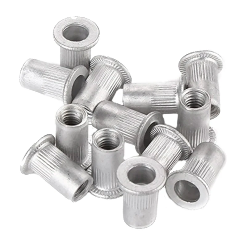 100pcs/set New 1/4-20 Aluminum Flange Nutserts Rivet Nut Kit Rivnut Nutsert Set Insert Reveting Multi Size Rivet Nuts
100pcs/set New 1/4-20 Aluminum Flange Nutserts Rivet Nut Kit Rivnut Nutsert Set Insert Reveting Multi Size Rivet Nuts