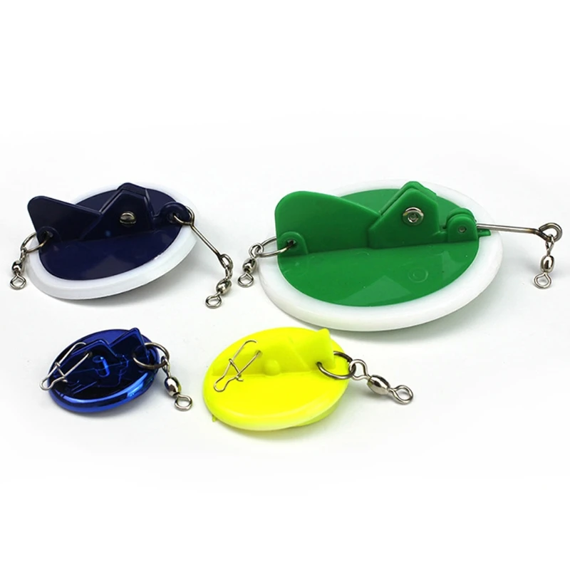 Fishing Trolling Disc With Lead Weight Sinker Connector Adjustable Accessories 
Fishing Trolling Disc With Lead Weight Sinker Connector Adjustable Accessories