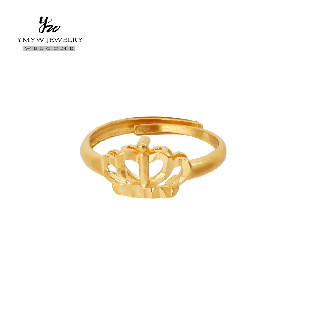 YMYW Fashion Gold Open Rings Resizable Trendy Exquisite Luxury Crown Finger Rings for Women Girls Party Gift Accessories 2019
YMYW Fashion Gold Open Rings Resizable Trendy Exquisite Luxury Crown Finger Rings for Women Girls Party Gift Accessories 2019