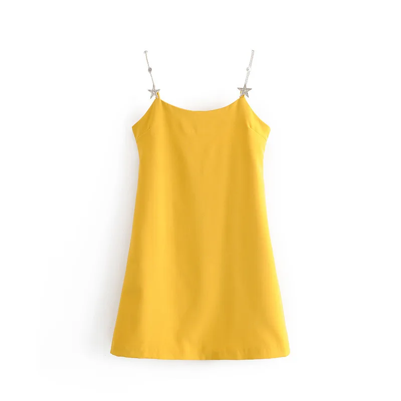 Western Style WOMEN'S Dress 2019 Summer New Style Sexy Five-pointed Star Pearl Chain Strapped Dress
Western Style WOMEN'S Dress 2019 Summer New Style Sexy Five-pointed Star Pearl Chain Strapped Dress