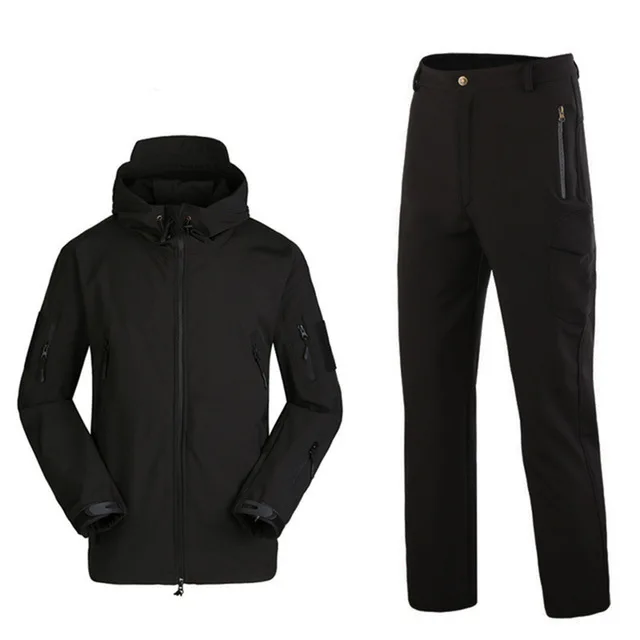 Men Outdoor Waterproof Jackets Suit Softshell Tactical Hunting Outfit Thermal Clothes Hiking Breath Sport Jacket Casual Pants
Men Outdoor Waterproof Jackets Suit Softshell Tactical Hunting Outfit Thermal Clothes Hiking Breath Sport Jacket Casual Pants