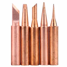 5Pcs 900M-T Soldering Tip Solder Iron Welding Tips Soldering Tools Tip Width 0.5 To 5mm Copper For Electric Soldering Irons
5Pcs 900M-T Soldering Tip Solder Iron Welding Tips Soldering Tools Tip Width 0.5 To 5mm Copper For Electric Soldering Irons