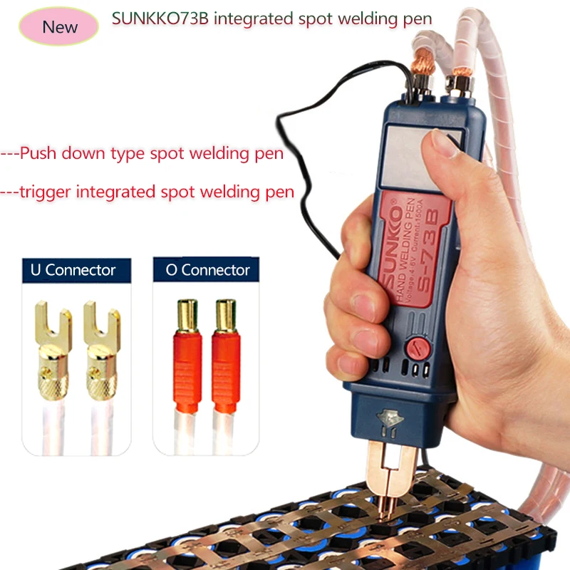 

SUNKKO 73B Spot Welding Pen Handheld All-in-One Portable With Trigger Switch Spot Welding Pen DIY Electric Car 18650 Battery Pac